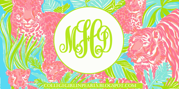 1600x1000 Monogram Lilly Pulitzer Desktop Wallpaper (30 + Background Pictures)