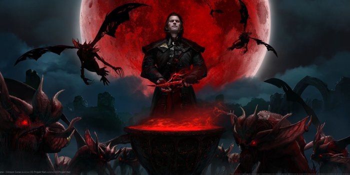 2560x1080 GWENT: The Witcher Card Game - Crimson Curse wallpaper 01 2560x1080