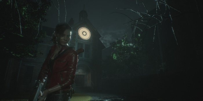 2560x1080 My new wallpaper [2560x1080 High preset] (xpost r/residentevil