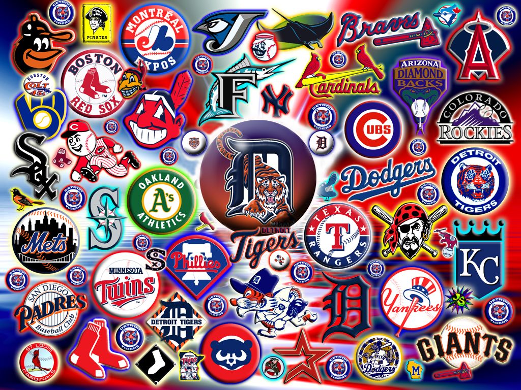 1024x768 MLB-Logos-wallpaper | Jeff Spears