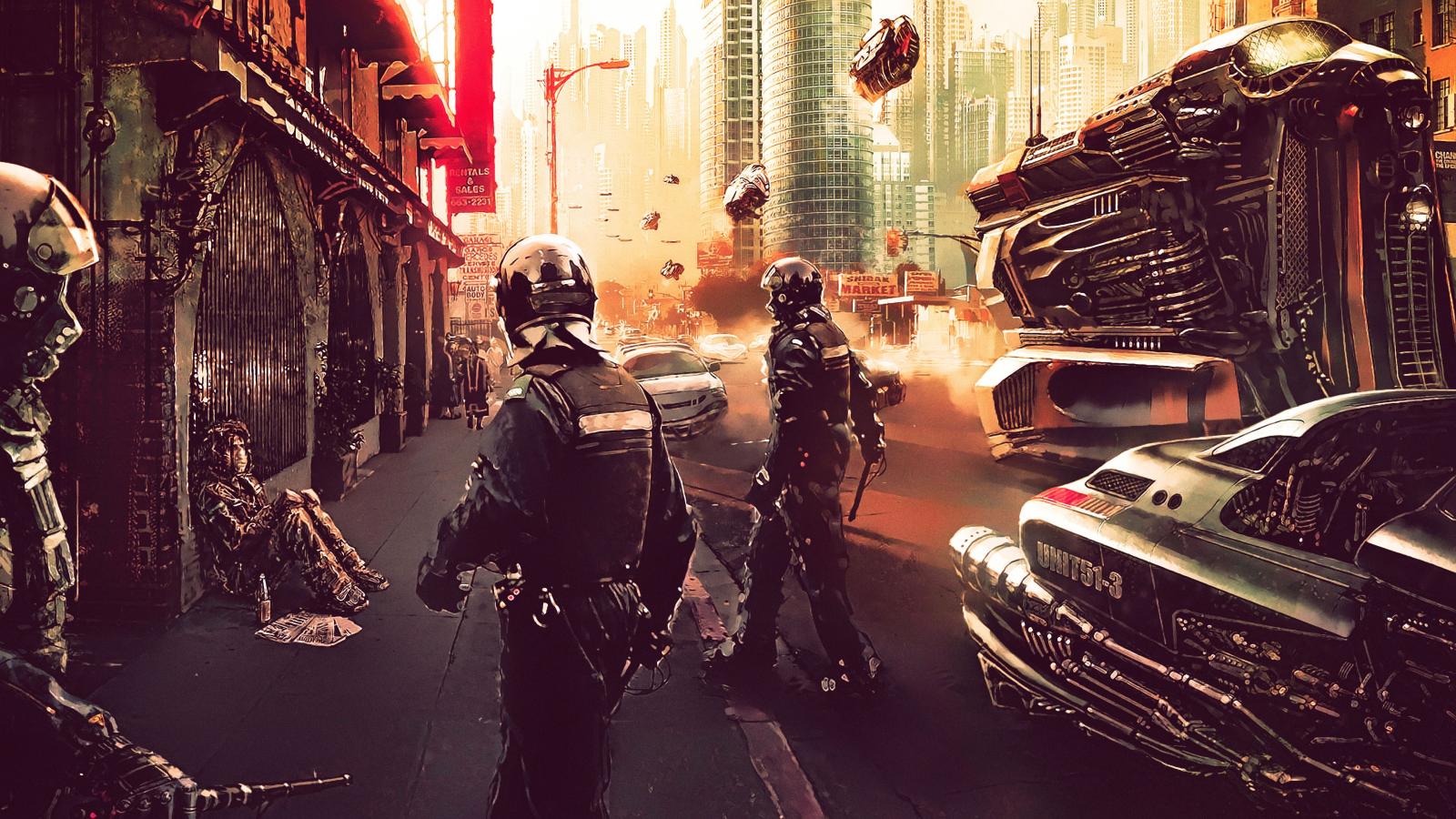 3840x2160 Cyberpunk Police 4k, HD Artist, 4k Wallpapers, Images, Backgrounds