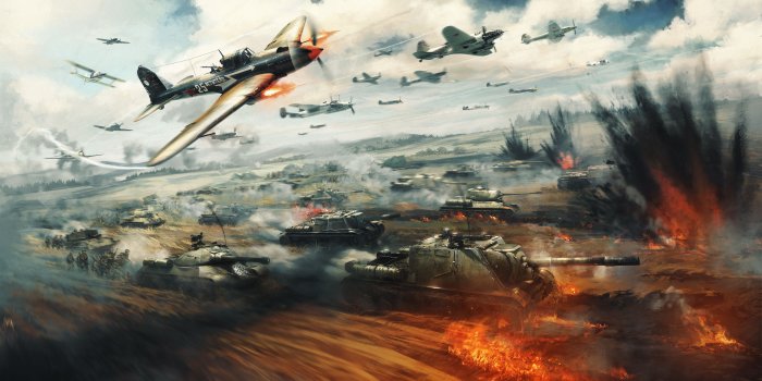 7822x4320 Wallpaper War Thunder, Planes, Tanks, HD, 8K, Games, #5644