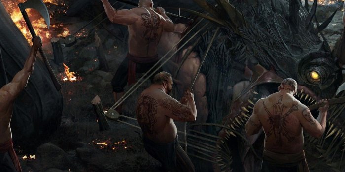 1332x850 Wallpaper The Witcher, GWENT, Crinfrid Reavers Dragon Hunter