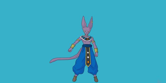 1920x1080 Simple Beerus Wallpaper I made - Imgur