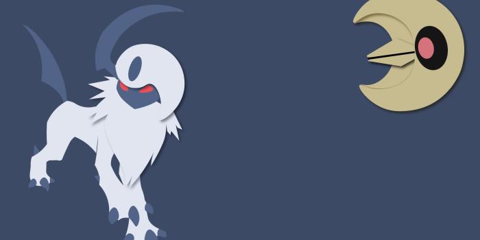 1923x1080 Absol Minimalist Background (1920x1080) : wallpapers