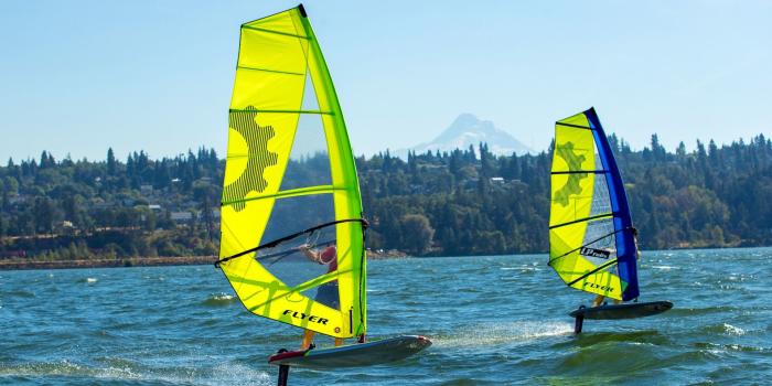 1920x1200 Sailworks Windsurfing Background Wallpaper