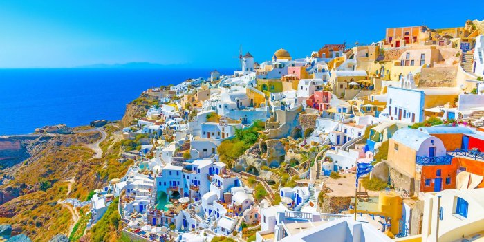 3840x2400 santorini 4K wallpapers for your desktop or mobile screen free and