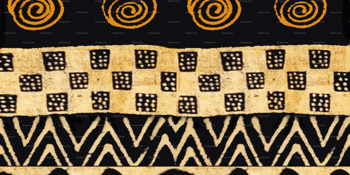 2700x3150 Large African Tribal Wallpaper Design giftwrap - vagabond_folk_art