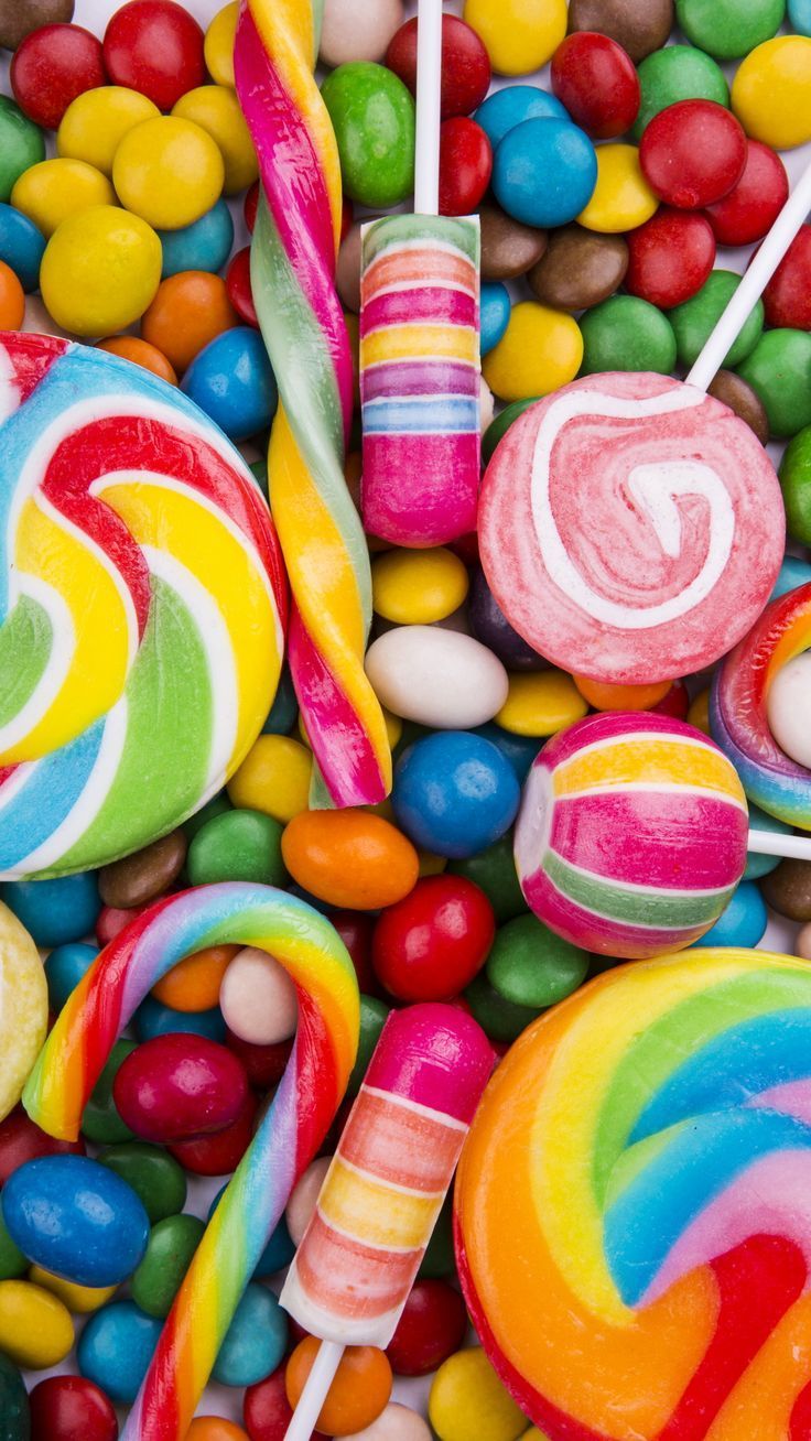 736x1308 Assorted Rainbow Candy Wallpaper ♥♥♥ | WALLPAPERS & BACKGROUNDS