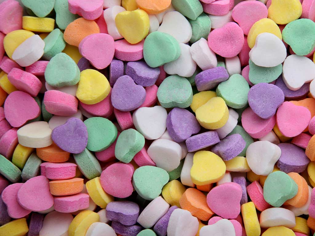 1024x768 30+ Candy Heart Desktop Wallpapers - Download at WallpaperBro