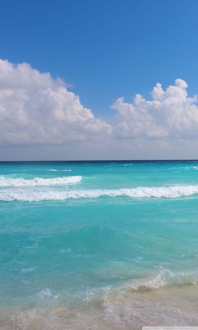 768x1280 Cancun Beach ❤ 4K HD Desktop Wallpaper for 4K Ultra HD TV • Wide