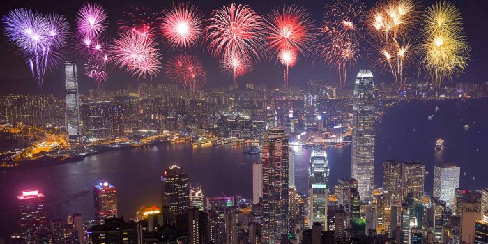 1920x1080 Hong Kong Fireworks – Bing Wallpaper Download