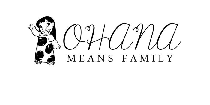 1500x1500 Ohana Quote (109+ images in Collection) Page 1