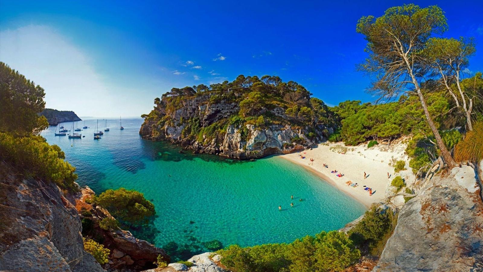 1920x1080 Menorca Beach Spain Wallpaper - Wallpaper Stream
