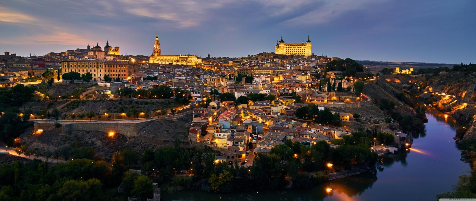 5120x2160 Historic City of Toledo, Spain ❤ 4K HD Desktop Wallpaper for 4K