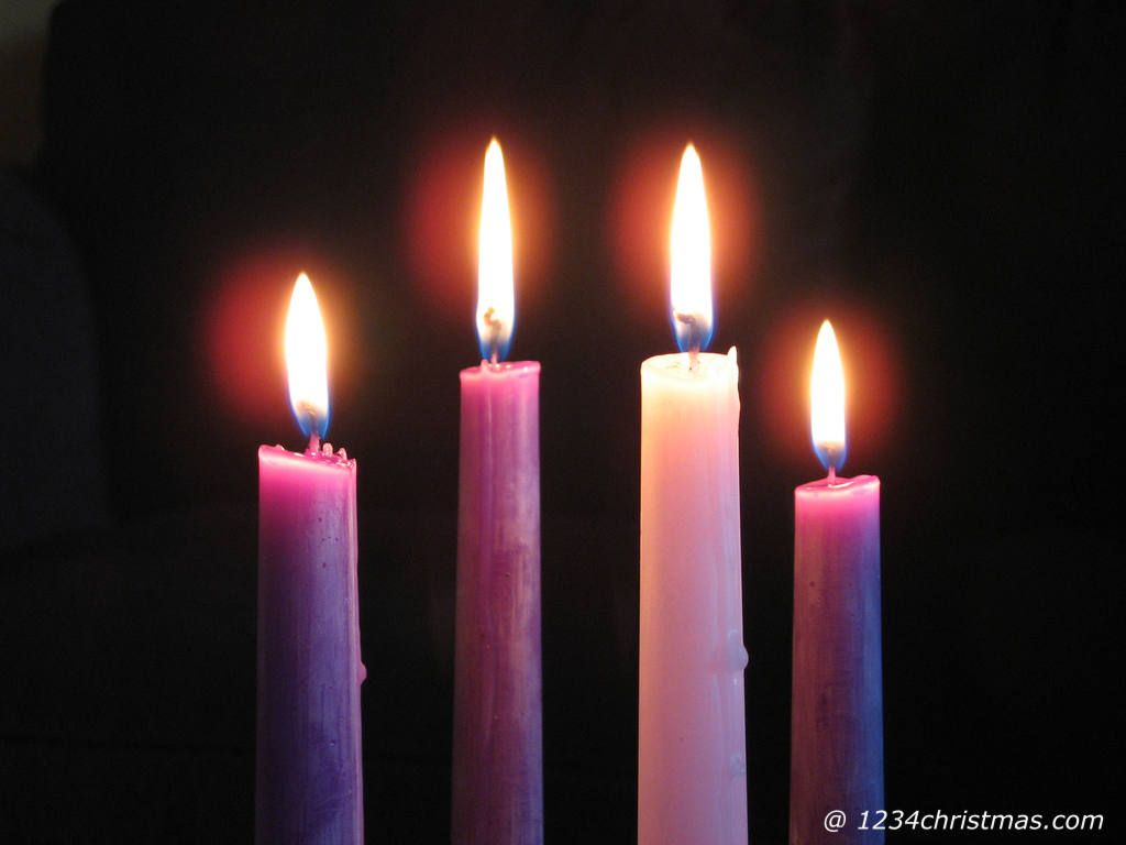 1024x768 Advent Candles Wallpapers | Advent Wallpapers | Advent candles