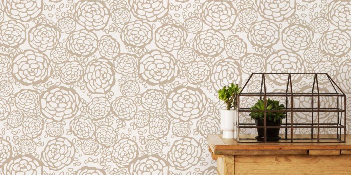 1609x2048 Petal Pusher (Taupe), Roll