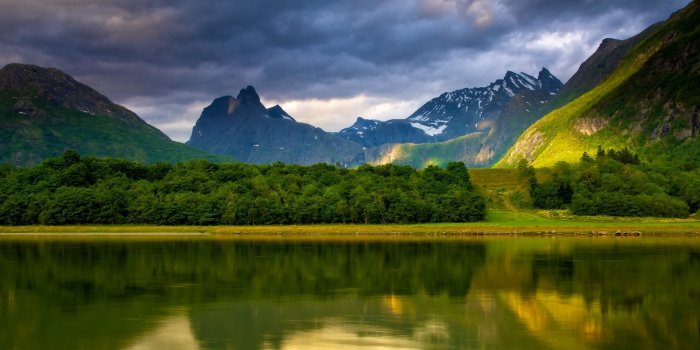 1920x1200 nature, Mountain, Landscape, Trees, Reflection, Exotic Wallpapers HD