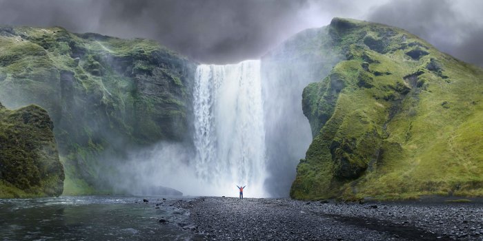 2800x2100 Apple 5K - iMac - Waterfall ❤ 4K HD Desktop Wallpaper for • Dual