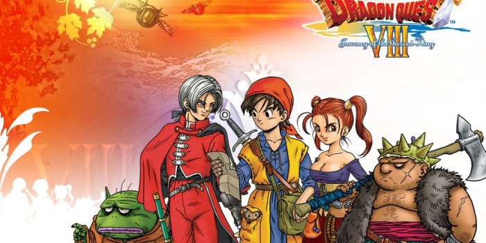 1024x768 Dragons Den: Dragon Quest Fansite > Dragon Quest VIII PS2 > Wallpaper