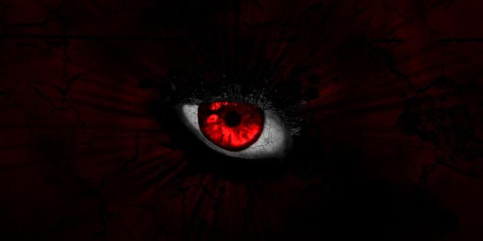 1332x850 Wallpaper look, red, eyes, blood, dark, evil images for desktop