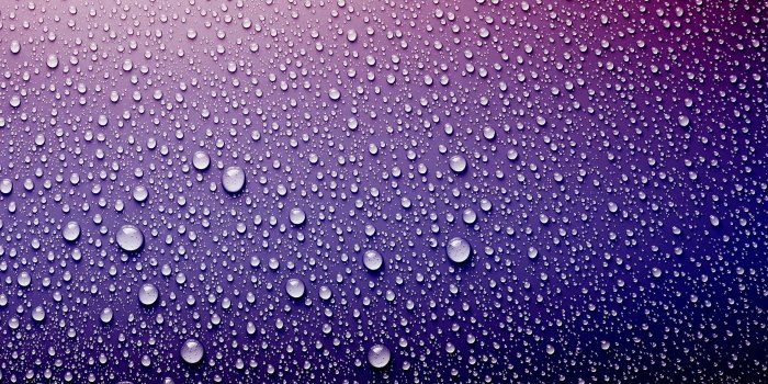 3840x2160 Water Drops On Purple Surface UHD 4K Wallpaper | Pixelz