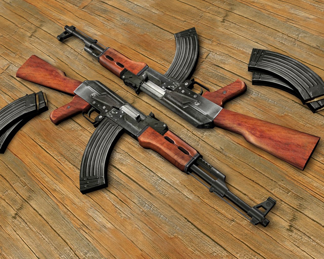 1280x1024 AK47 - guns Wallpaper (15426431) - Fanpop