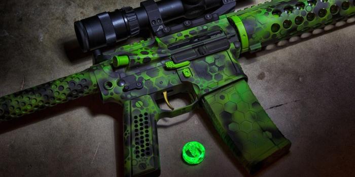 1332x850 Wallpaper colors, assault rifle, AR15, flashy images for desktop