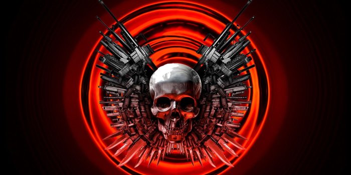 1280x800 72+] Skulls And Guns Wallpaper on WallpaperSafari
