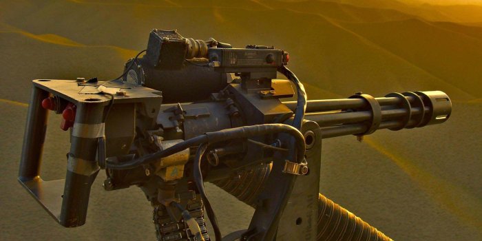1920x1200 Heavy Machine Gun From Helicopter | HD Guns Wallpapers for Mobile