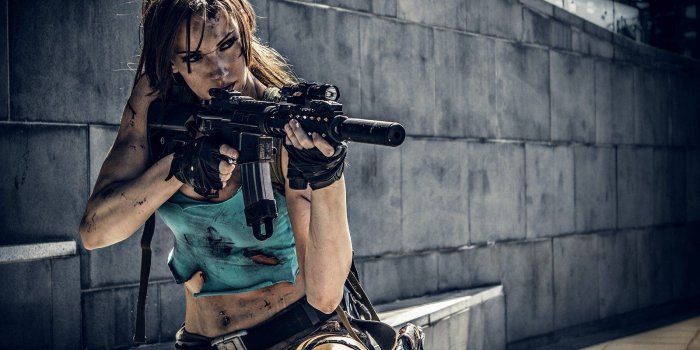1600x900 Girls & Guns Wallpaper and Background Image | 1600x900 | ID:327671