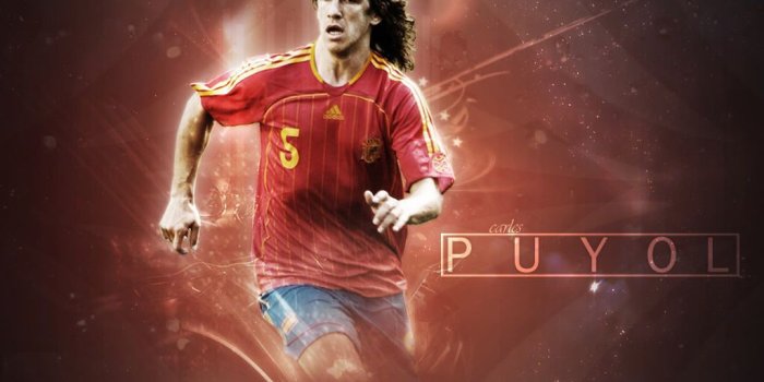 1024x768 Carles Puyol Football Wallpaper