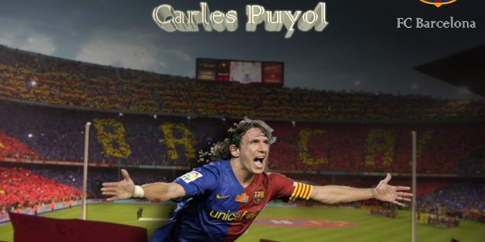 1024x768 Carles Puyol Football Wallpaper