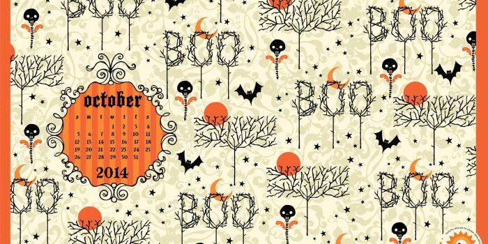 2400x1502 October Skelly Wallpaper! | Leigh Hannan