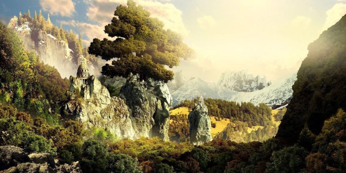 1920x1200 Fantasy Landscape Wallpapers