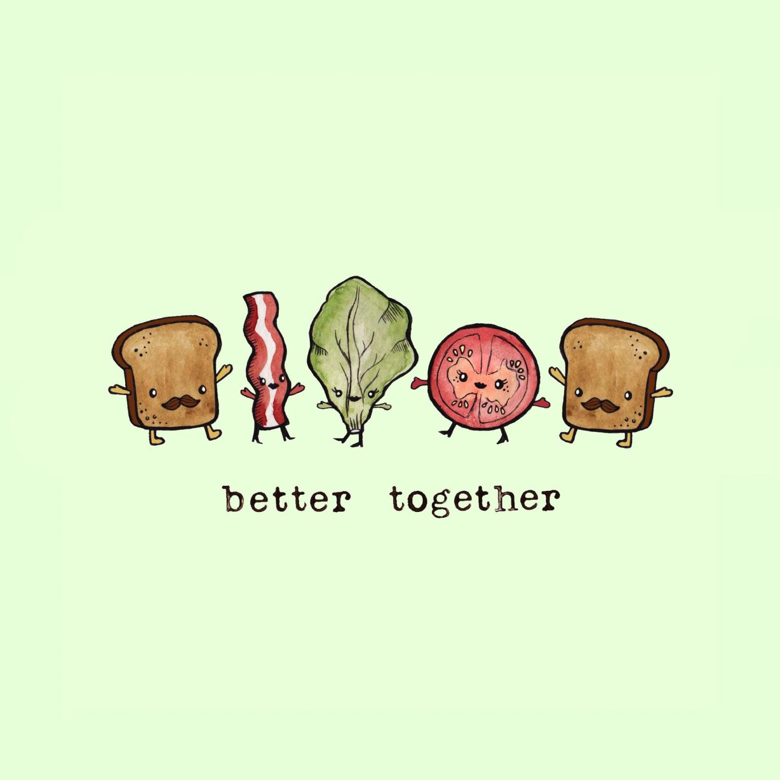 2048x2048 Food Emoji Wallpaper - Better Together Foods, Hd Wallpapers