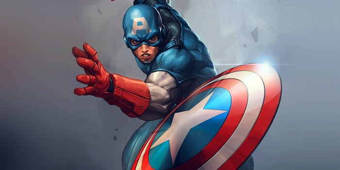 2732x2732 au73-hero-captain-america-jeehyunglee-illustration-art-paint-wallpaper