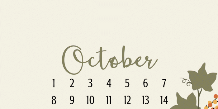 1080x1920 October Smart Phone Wallpapers - Kid + Kin