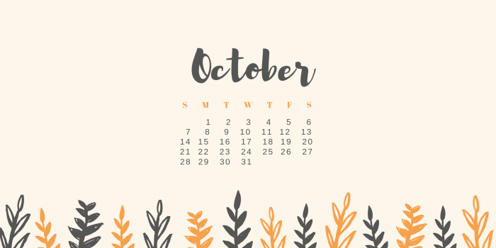 1920x1080 Free Download: October Calendars & Wallpapers