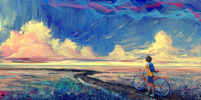 2560x1760 bicycle, Artwork, Fantasy Art Wallpapers HD / Desktop and Mobile
