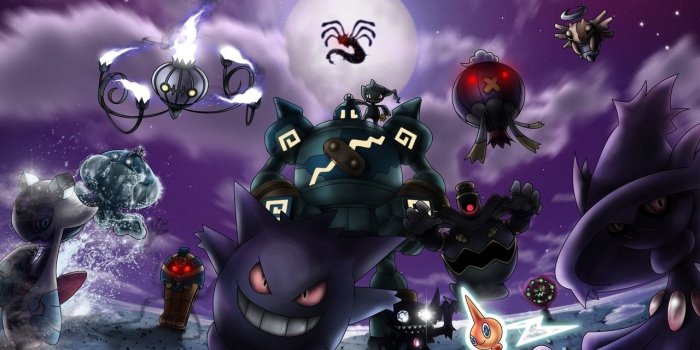 1280x800 Here's a sweet wallpaper for all my fellow Ghost lovers. : pokemon