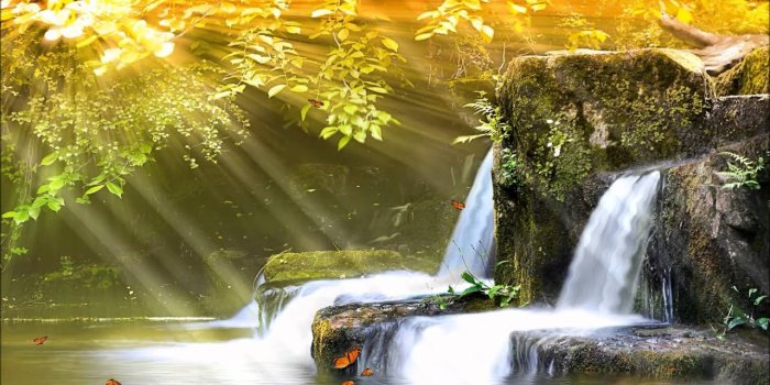 1280x720 Waterfall Animated Wallpaper