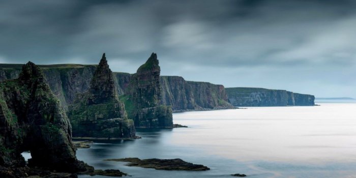1200x750 coast, Rock, Nature, Sea, Scotland, Cliff Wallpapers HD / Desktop
