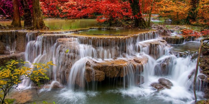 2560x1600 Waterfalls wallpaper, nature, landscape, waterfall HD wallpaper