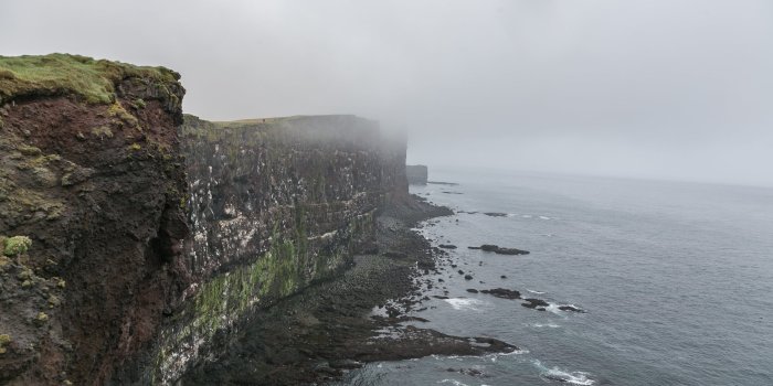 2736x1824 Cliff Surrounded By Fog - Free Stock Photo, Image, Wallpaper, HD Picture