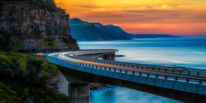 1920x1080 Sea Cliff Bridge – Bing Wallpaper Download