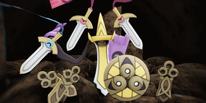 1480x820 MMD PokePack - Aegislash, Honedge, Doublade by NipahMMD