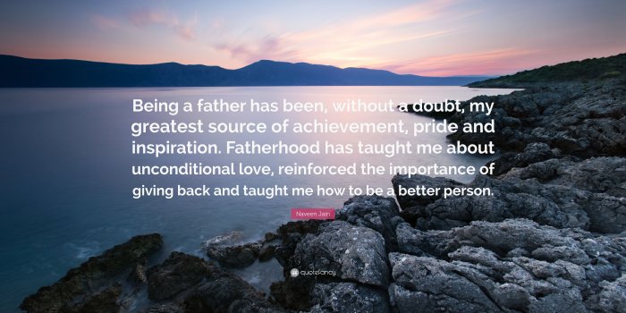 3840x2160 Naveen Jain Quote: “Being a father has been, without a doubt, my