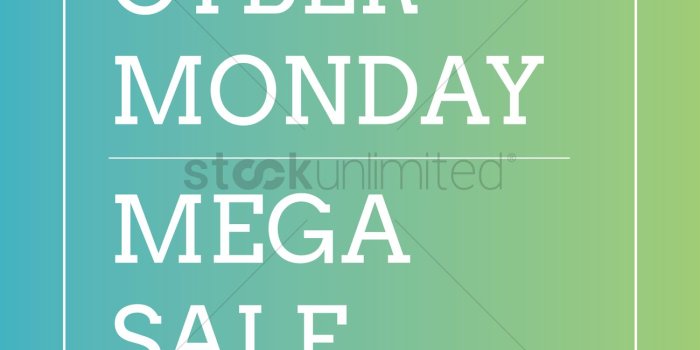 1300x1300 Cyber monday sale wallpaper Vector Image - 1613231 | StockUnlimited