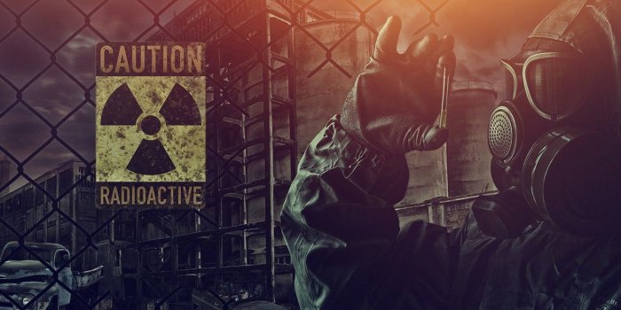 1332x850 Wallpaper machine, night, fear, clothing, the fence, radiation, gas